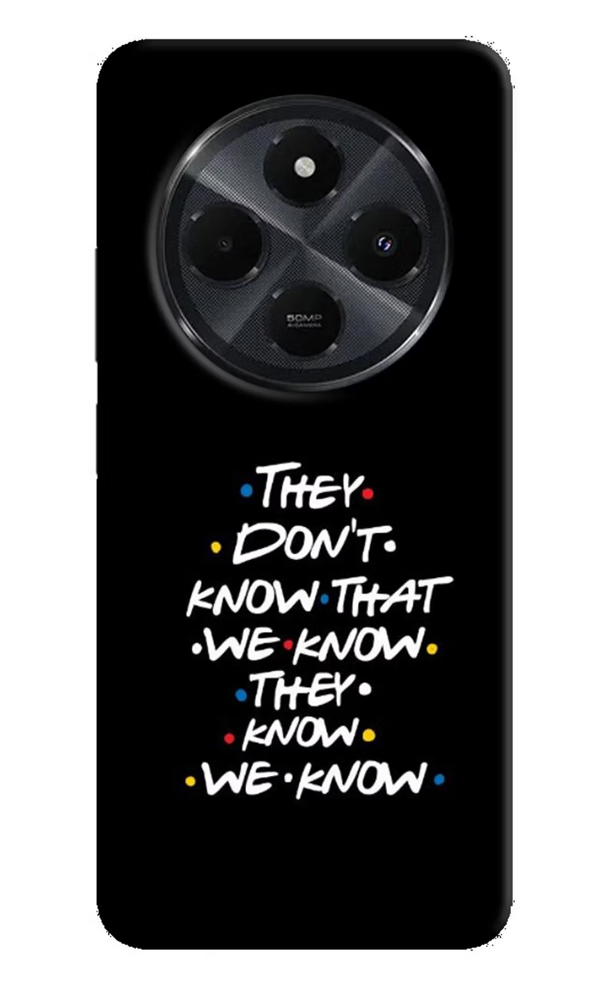 FRIENDS Dialogue Redmi 14C 5G Hard Case Back Cover by Casekaro