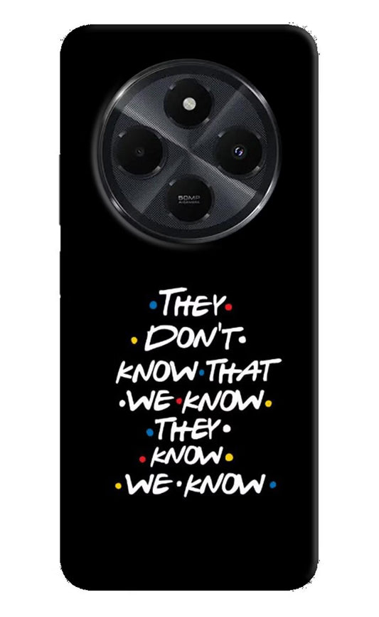 FRIENDS Dialogue Redmi 14C 5G Hard Case Back Cover by Casekaro