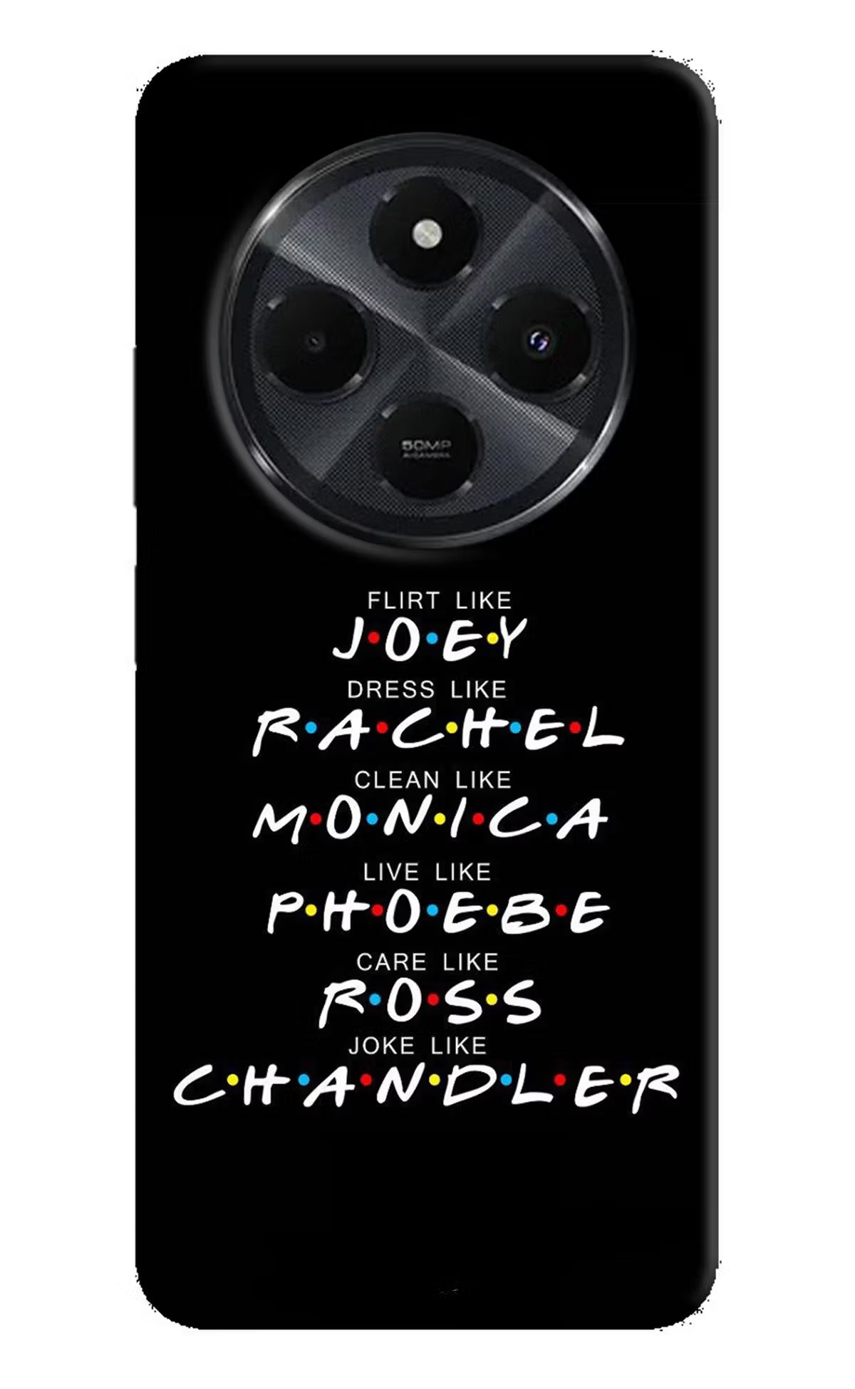 FRIENDS Character Redmi 14C 5G Hard Case Back Cover by Casekaro