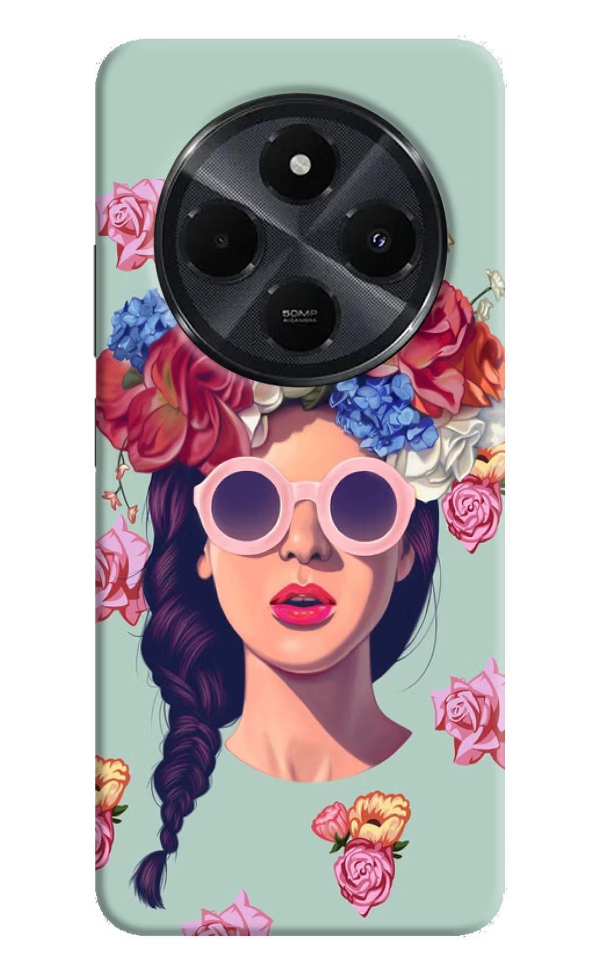 Pretty Girl Redmi 14C 5G Hard Case Back Cover by Casekaro