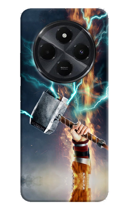Thor Hammer Mjolnir Redmi 14C 5G Hard Case Back Cover by Casekaro