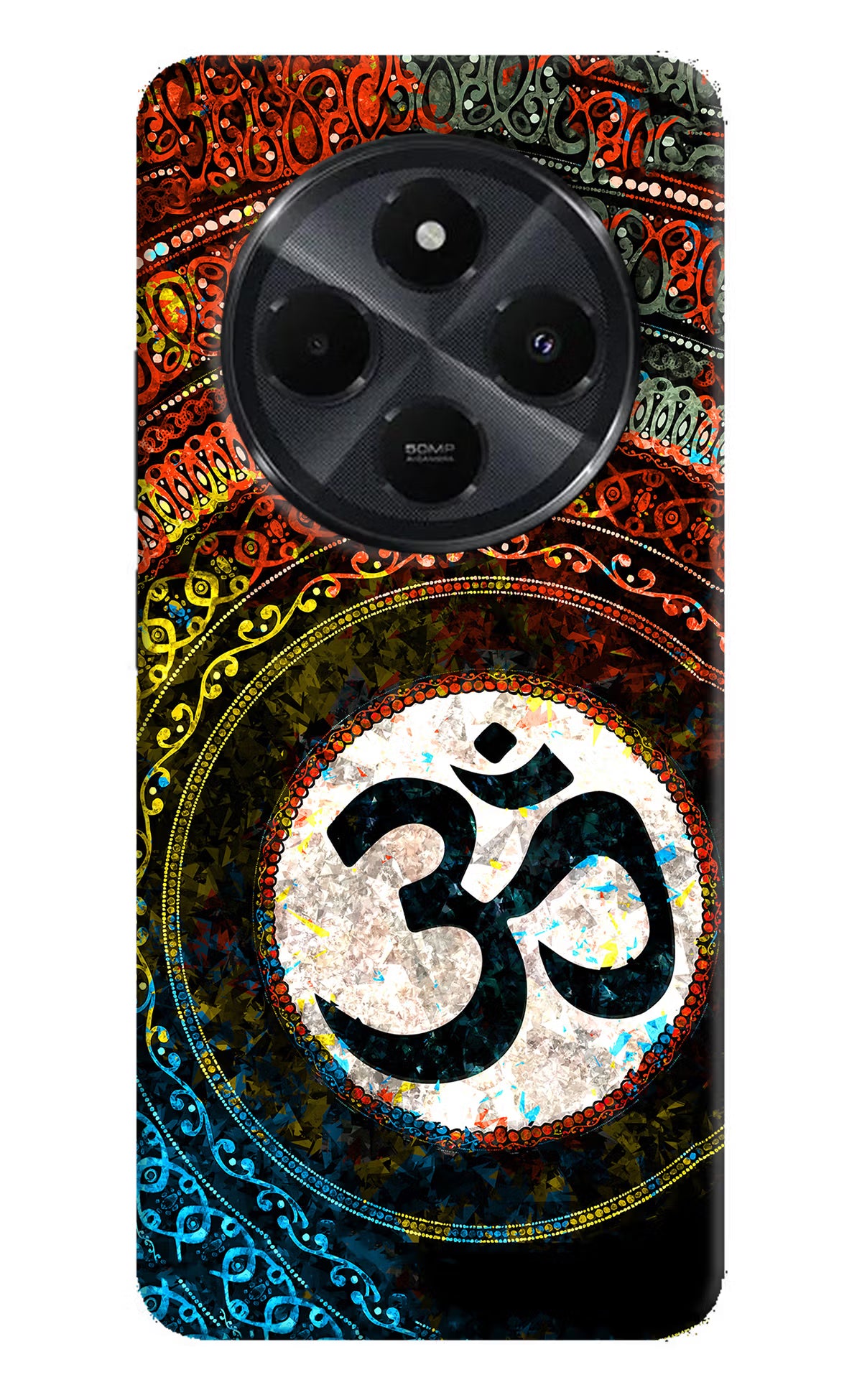 Om Cultural Redmi 14C 5G Hard Case Back Cover by Casekaro