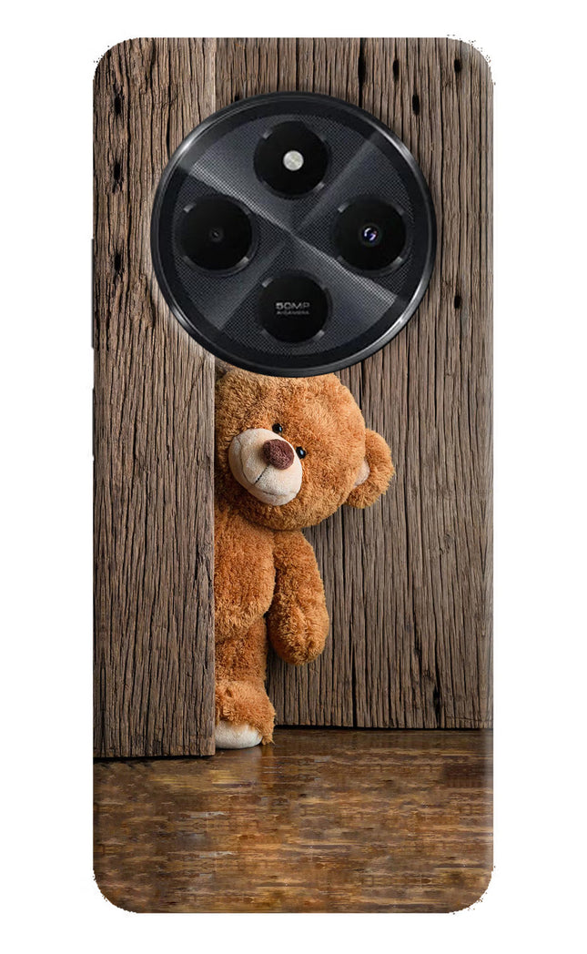 Teddy Wooden Redmi 14C 5G Hard Case Back Cover by Casekaro