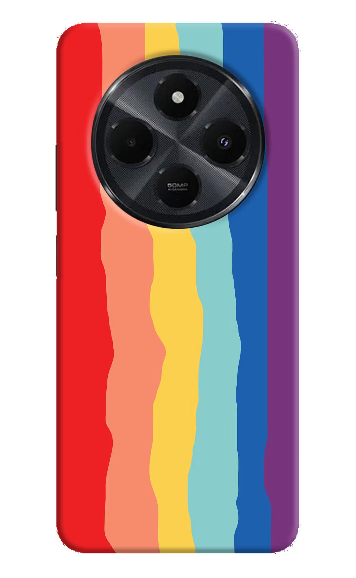 Rainbow Redmi 14C 5G Hard Case Back Cover by Casekaro