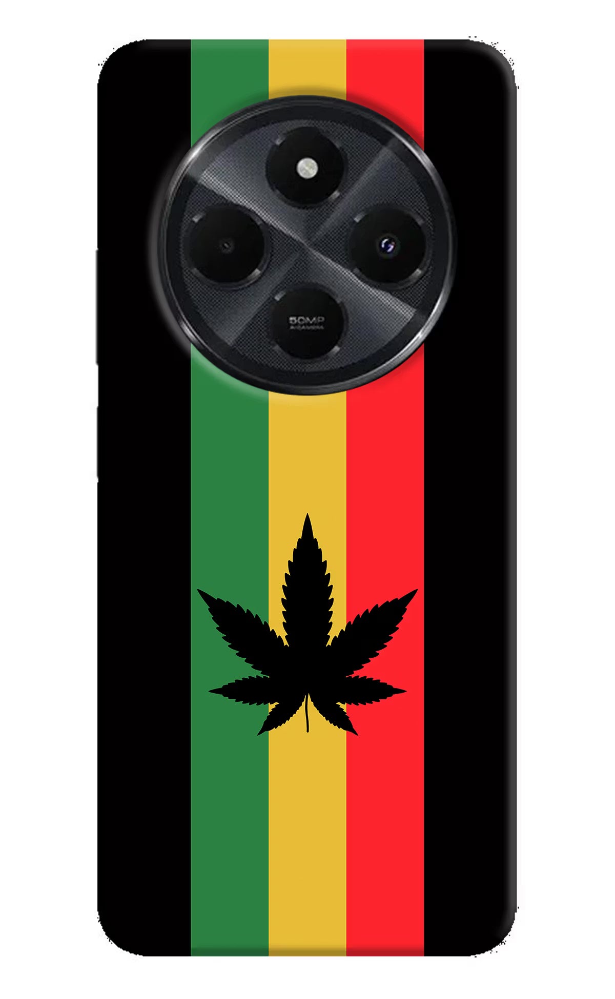 Weed Flag Redmi 14C 5G Hard Case Back Cover by Casekaro