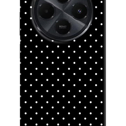 White Dots Redmi 14C 5G Hard Case Back Cover by Casekaro