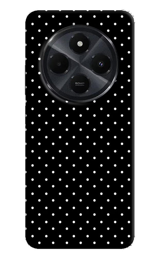 White Dots Redmi 14C 5G Hard Case Back Cover by Casekaro