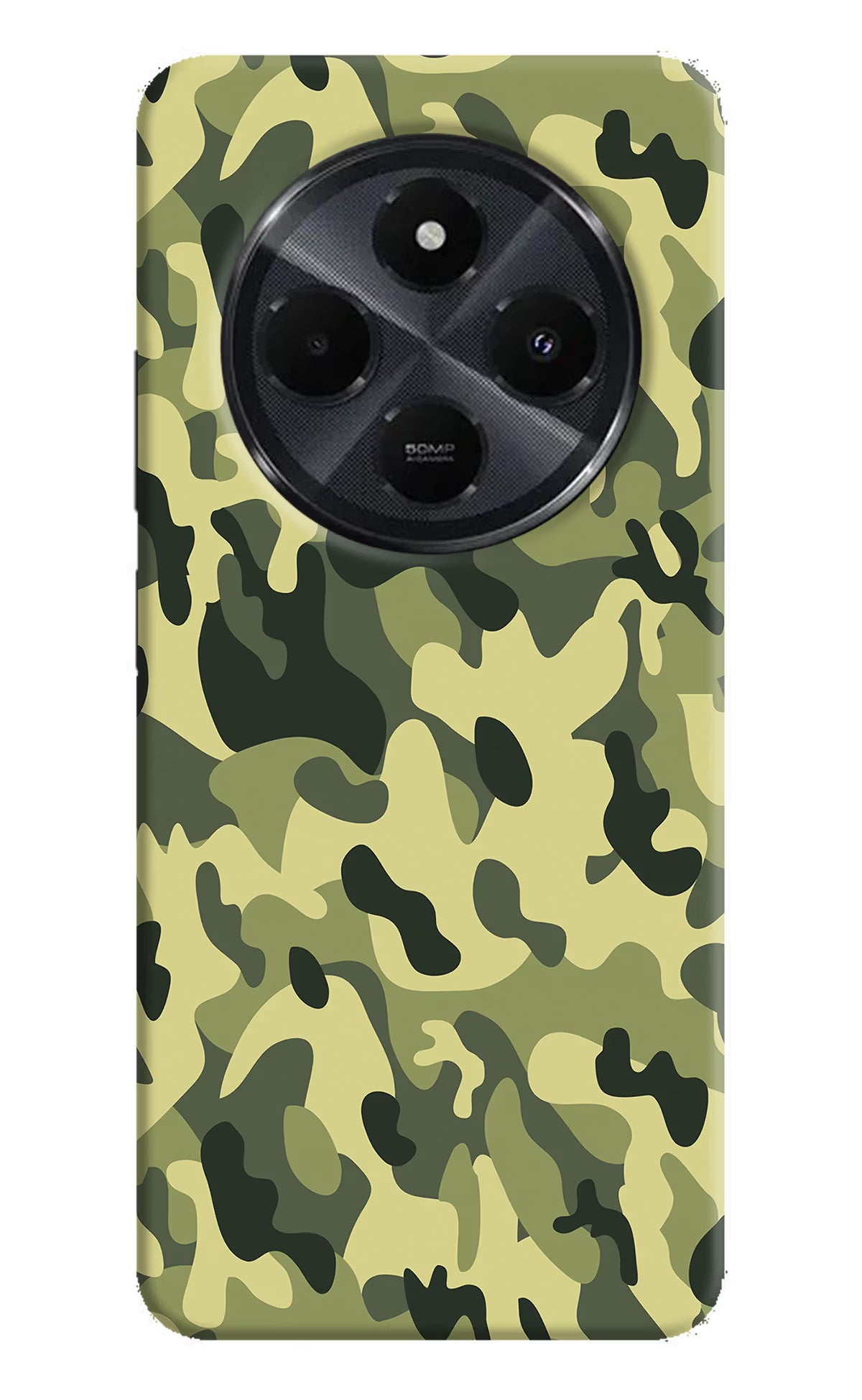 Camouflage Redmi 14C 5G Hard Case Back Cover by Casekaro