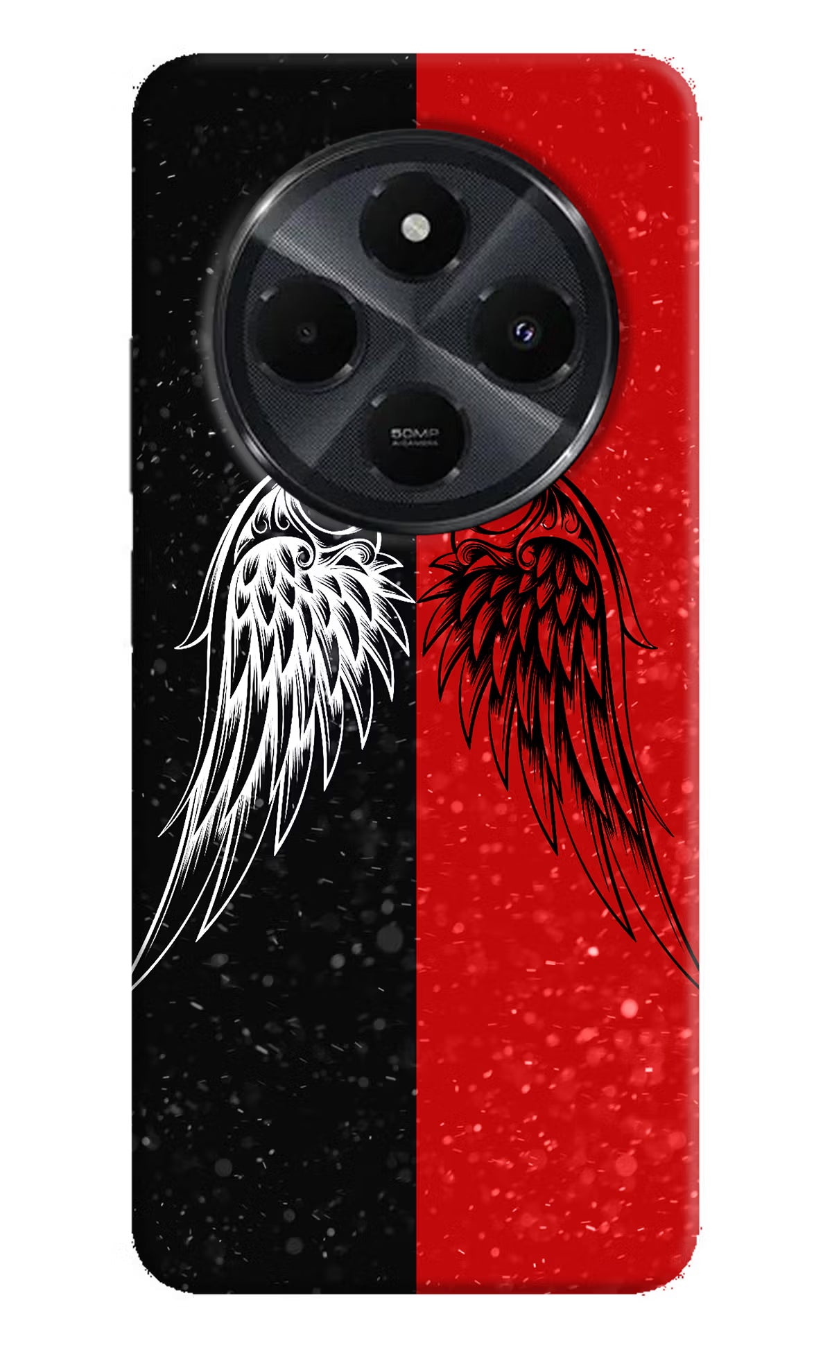 Wings Redmi 14C 5G Hard Case Back Cover by Casekaro