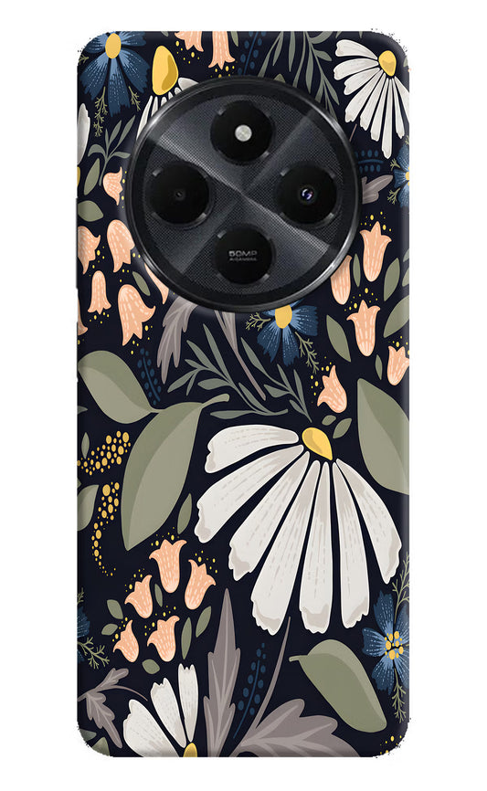 Flowers Art Redmi 14C 5G Hard Case Back Cover by Casekaro