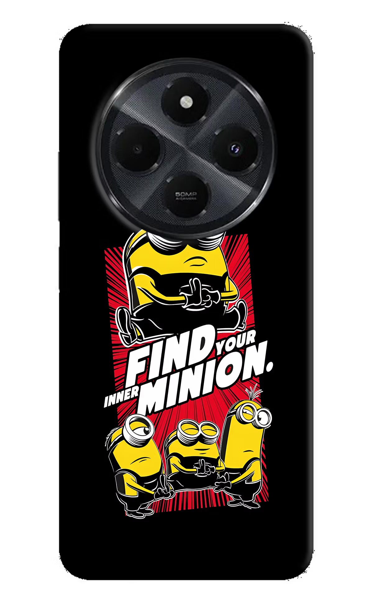 Find your inner Minion Redmi 14C 5G Hard Case Back Cover by Casekaro