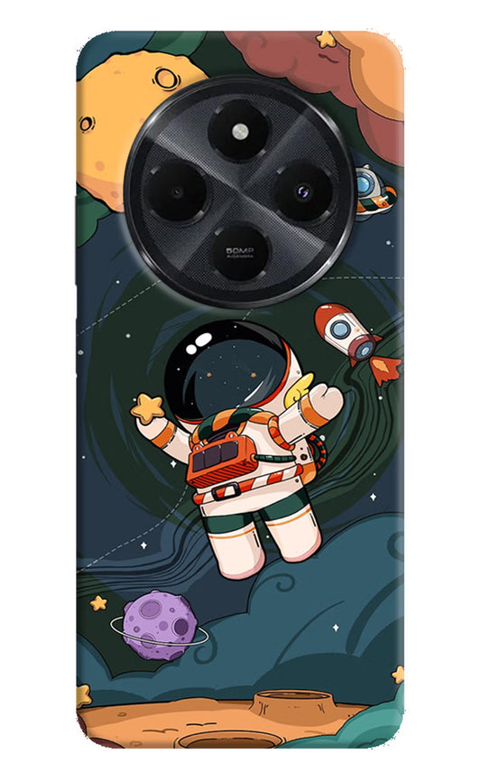 Cartoon Astronaut Redmi 14C 5G Hard Case Back Cover by Casekaro