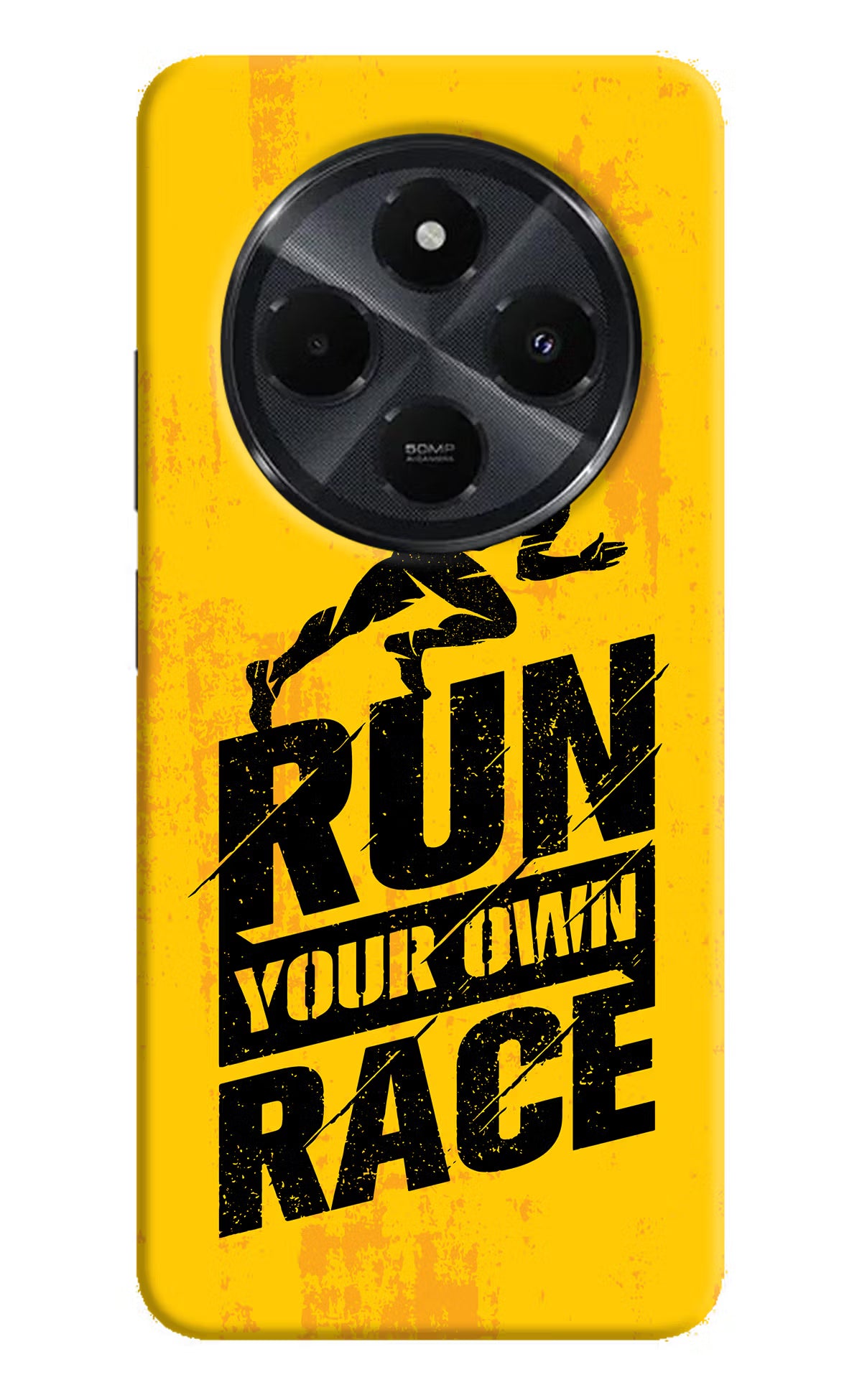 Run Your Own Race Redmi 14C 5G Hard Case Back Cover by Casekaro