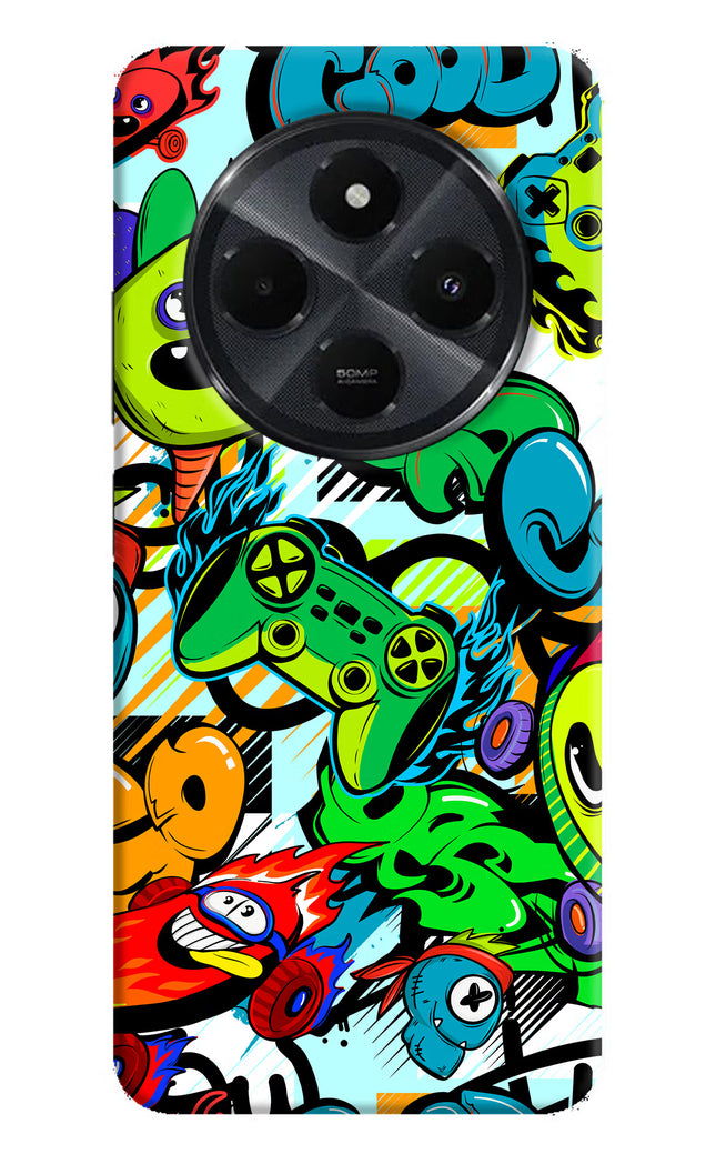 Game Doodle Redmi 14C 5G Hard Case Back Cover by Casekaro