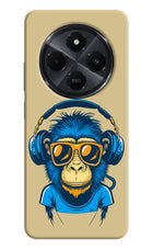 Monkey Headphone Redmi 14C 5G Hard Case Back Cover by Casekaro