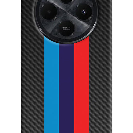 BMW Stripes Pattern Redmi 14C 5G Hard Case Back Cover by Casekaro