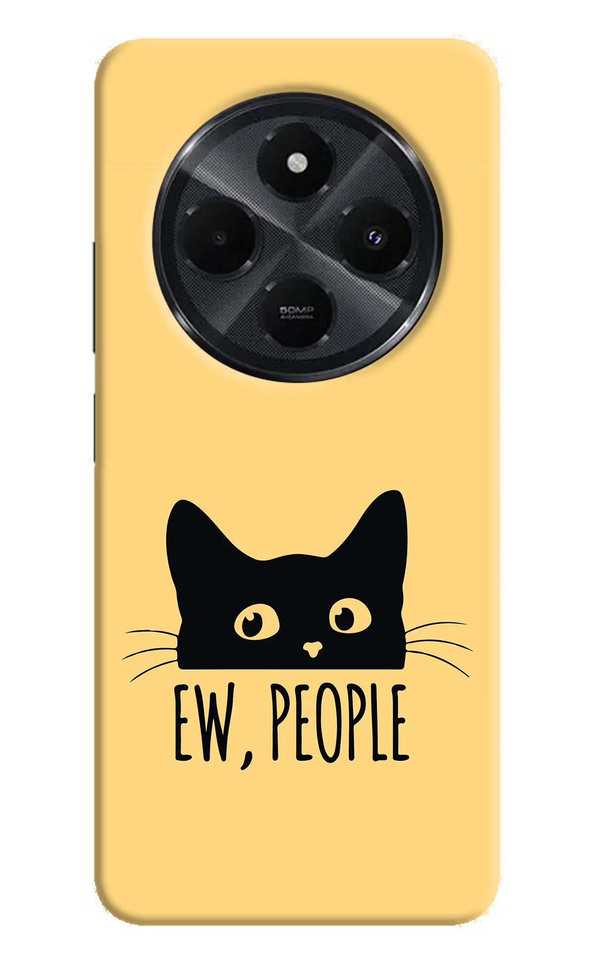 Ew People Catitude Redmi 14C 5G Hard Case Back Cover by Casekaro