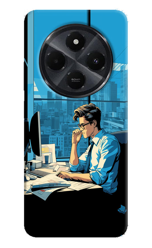 Focused Hustler (AI Generated) Redmi 14C 5G Hard Case Back Cover by Casekaro