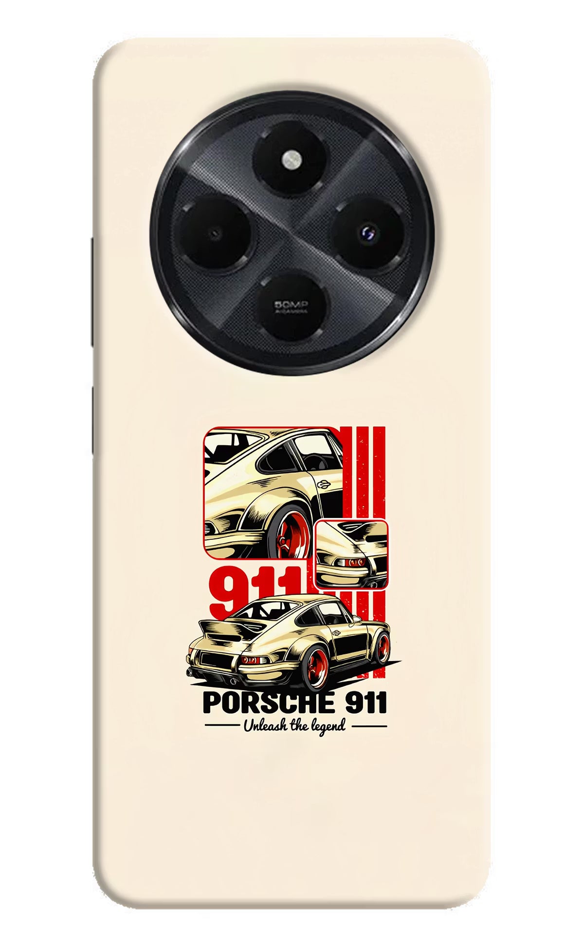Classic Porsche 911 Redmi 14C 5G Hard Case Back Cover by Casekaro
