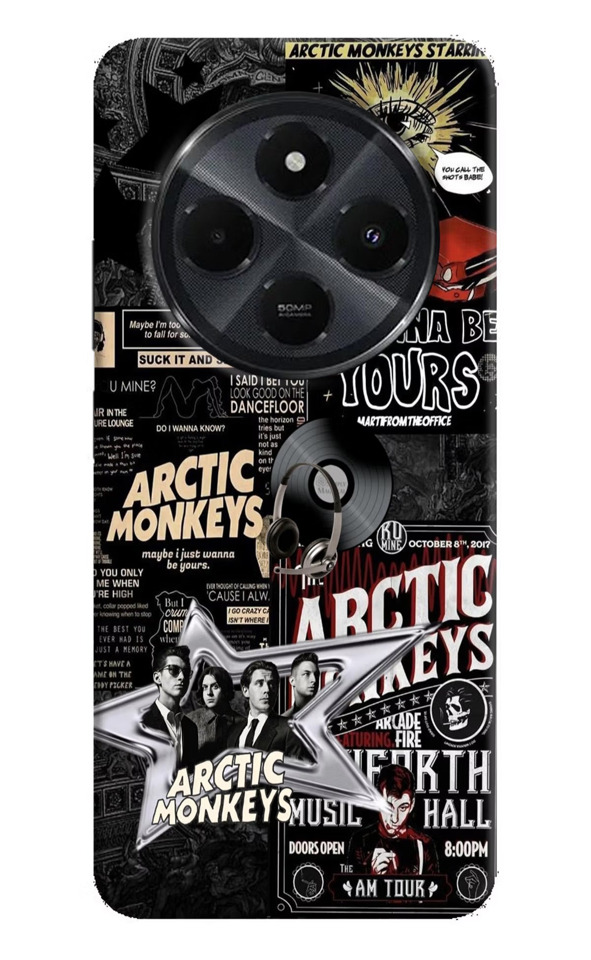 Arctic Monkeys Redmi 14C 5G Hard Case Back Cover by Casekaro