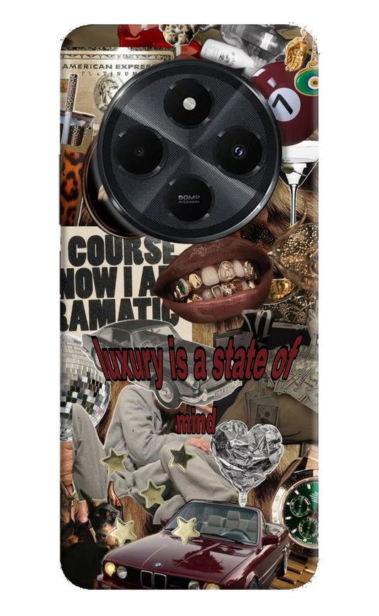 Luxury Redmi 14C 5G Hard Case Back Cover by Casekaro