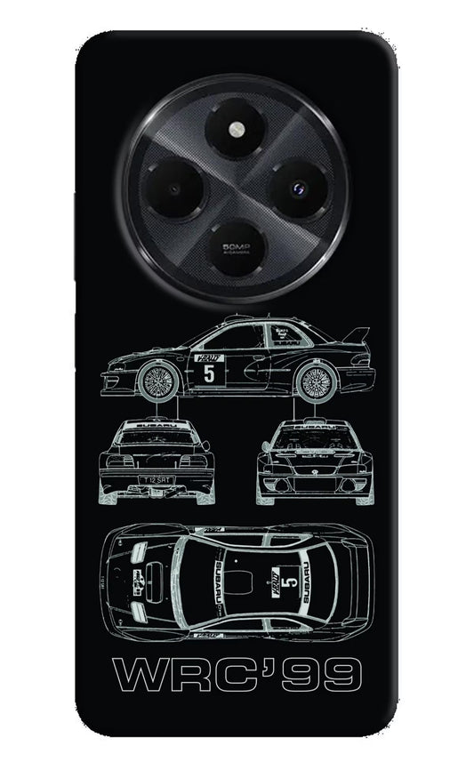 WRC'99 Redmi 14C 5G Hard Case Back Cover by Casekaro