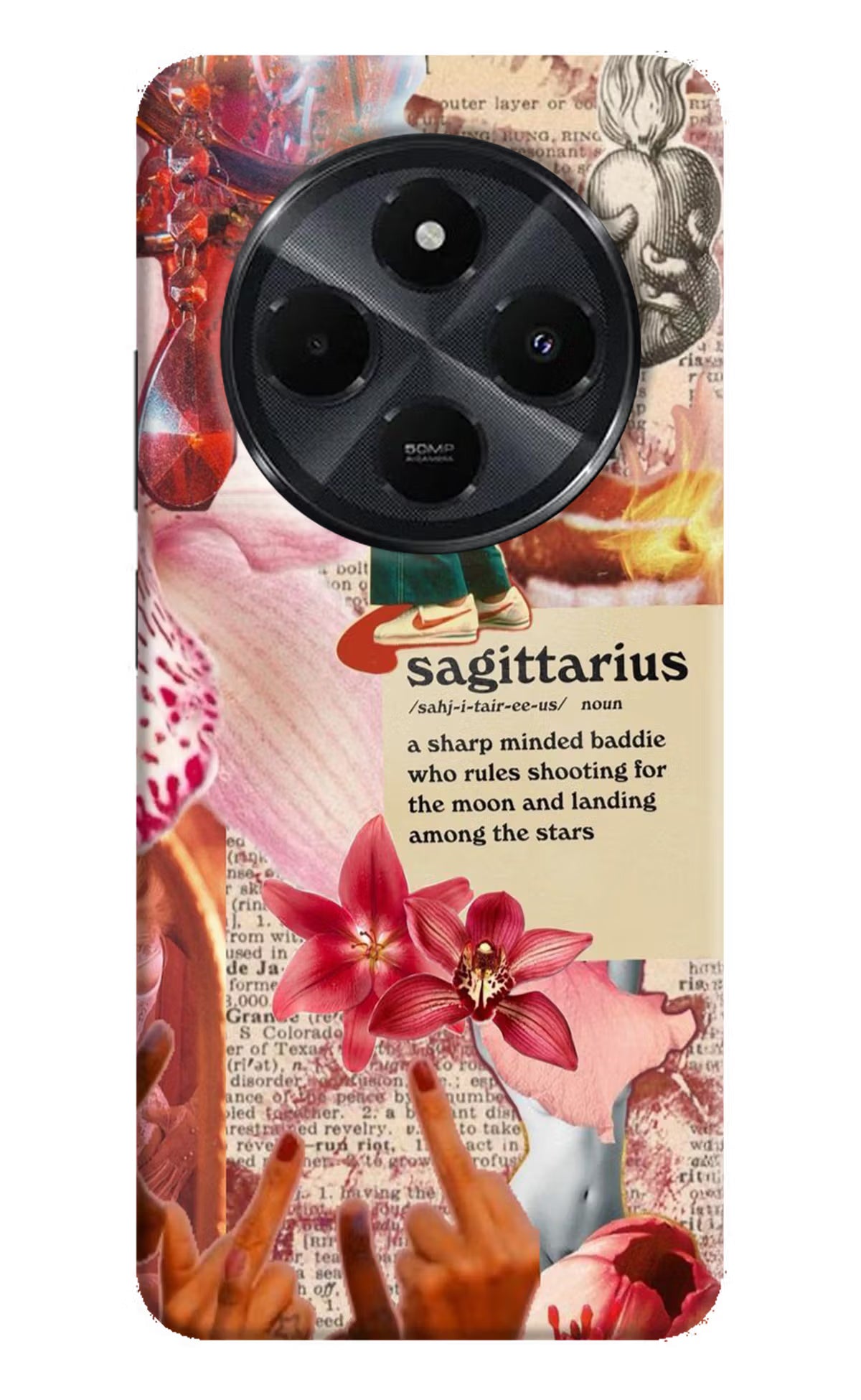 Sagittarius Zodiac Redmi 14C 5G Hard Case Back Cover by Casekaro