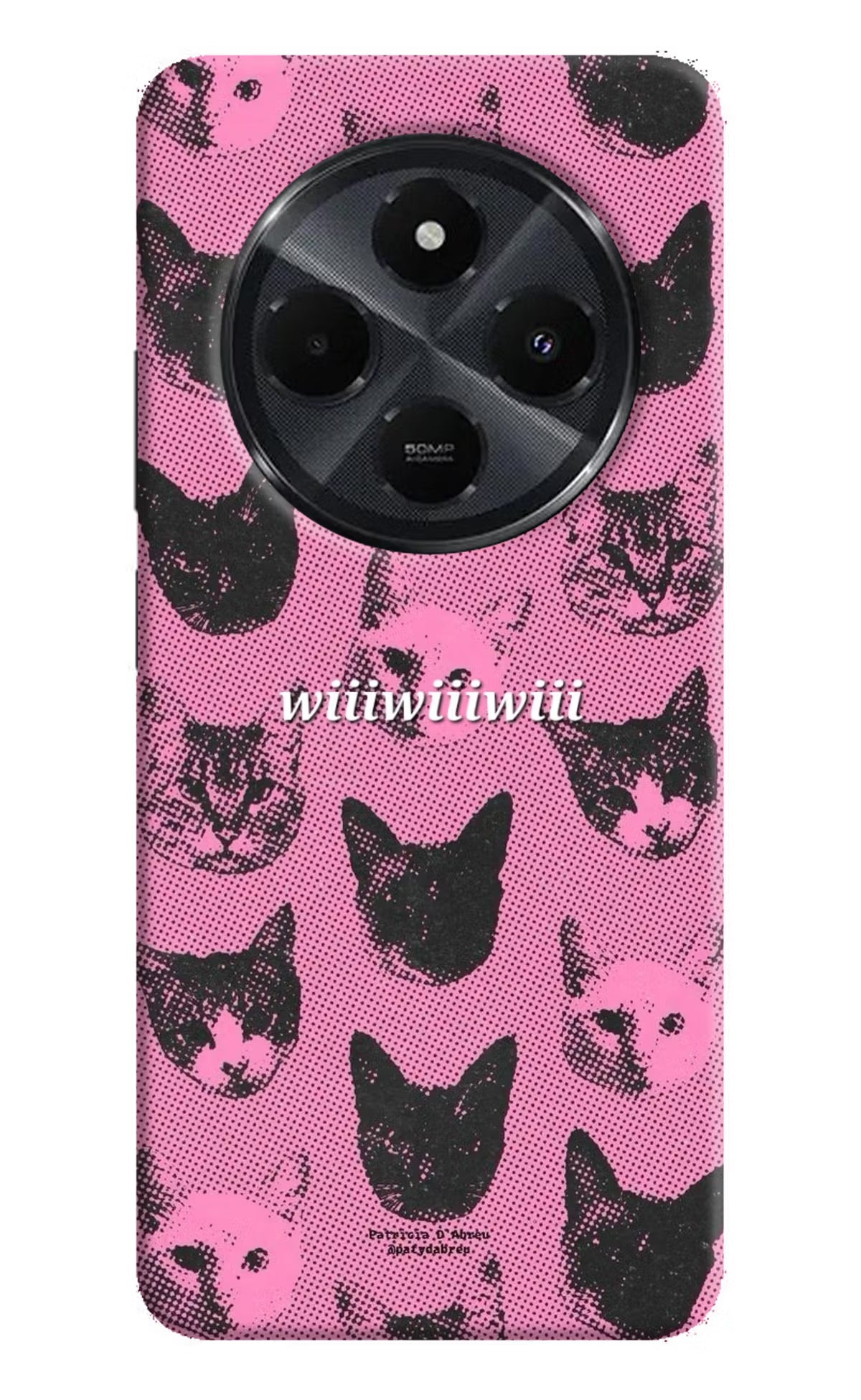 Pink Cats Redmi 14C 5G Back Cover
