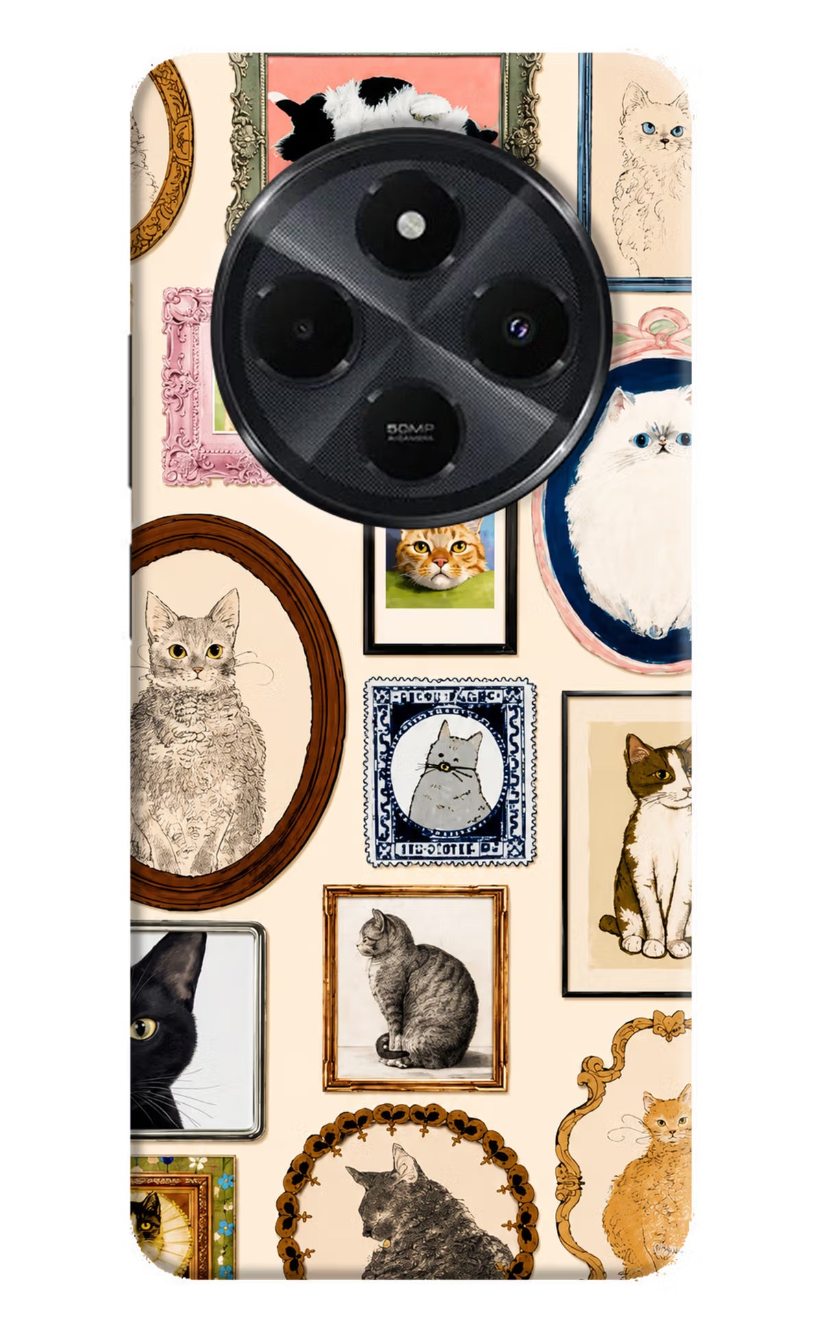 Mirror Cats Redmi 14C 5G Back Cover