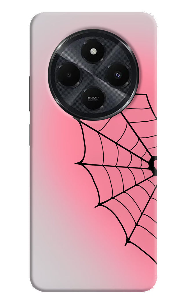 Pink Web Redmi 14C 5G Hard Case Back Cover by Casekaro