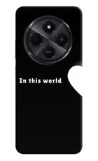 This World Redmi 14C 5G Hard Case Back Cover by Casekaro