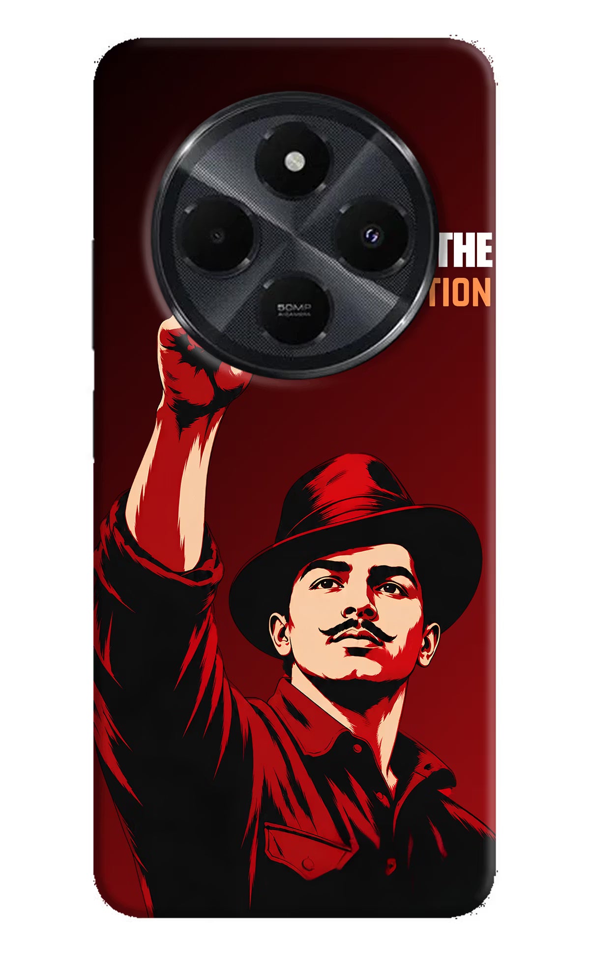Bhagat Singh Revolution Redmi 14C 5G Back Cover