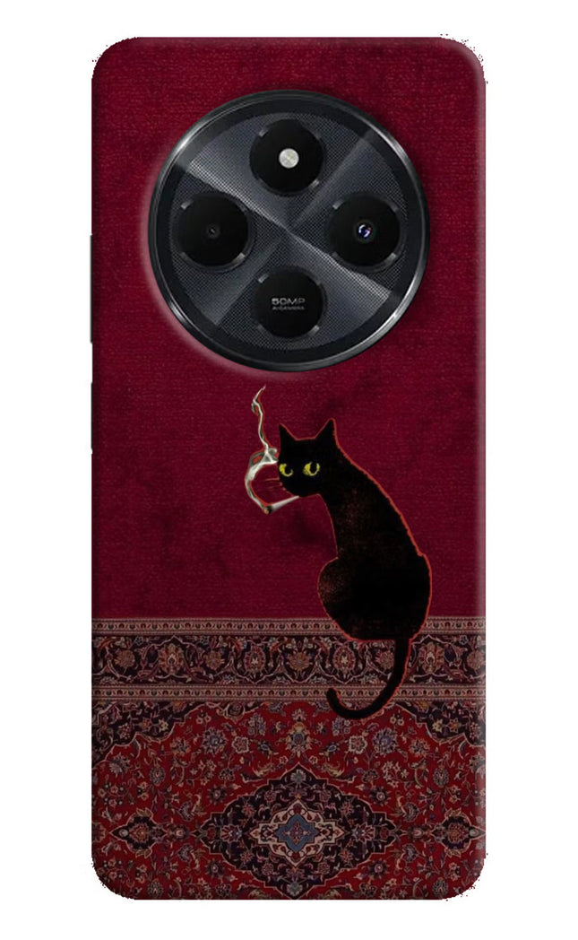 Midnight Cat Redmi 14C 5G Hard Case Back Cover by Casekaro