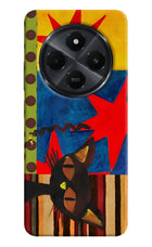 Pop Cat Redmi 14C 5G Hard Case Back Cover by Casekaro