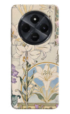 White Lily Redmi 14C 5G Hard Case Back Cover by Casekaro
