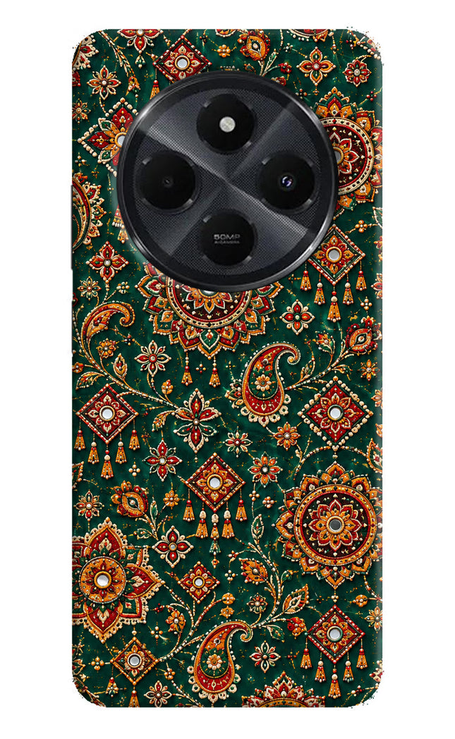 Green Pataka Redmi 14C 5G Hard Case Back Cover by Casekaro
