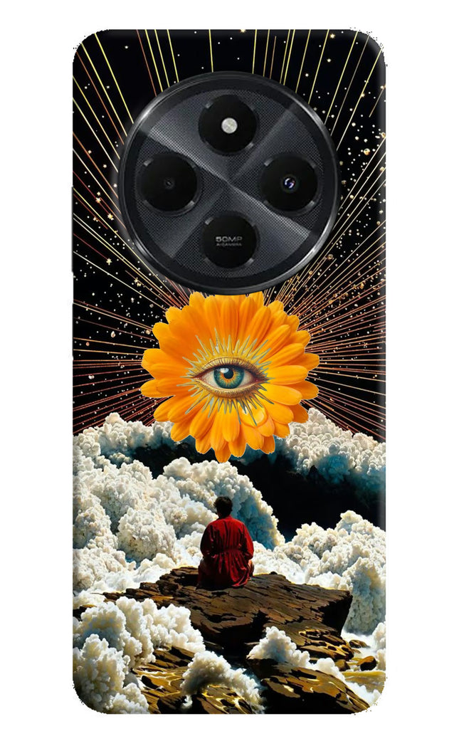 Cosmic Flower Redmi 14C 5G Hard Case Back Cover by Casekaro