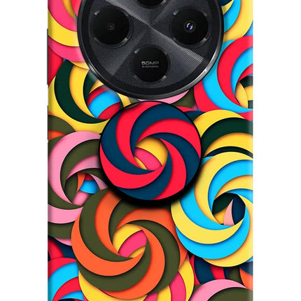 Spiral Pattern Redmi 14C 5G Pop Case by Casekaro