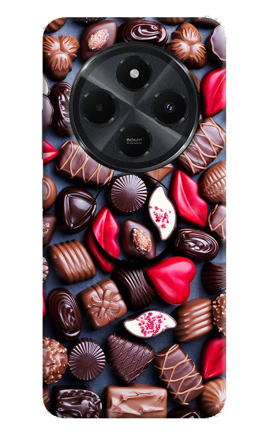 Chocolates Redmi 14C 5G Pop Case by Casekaro
