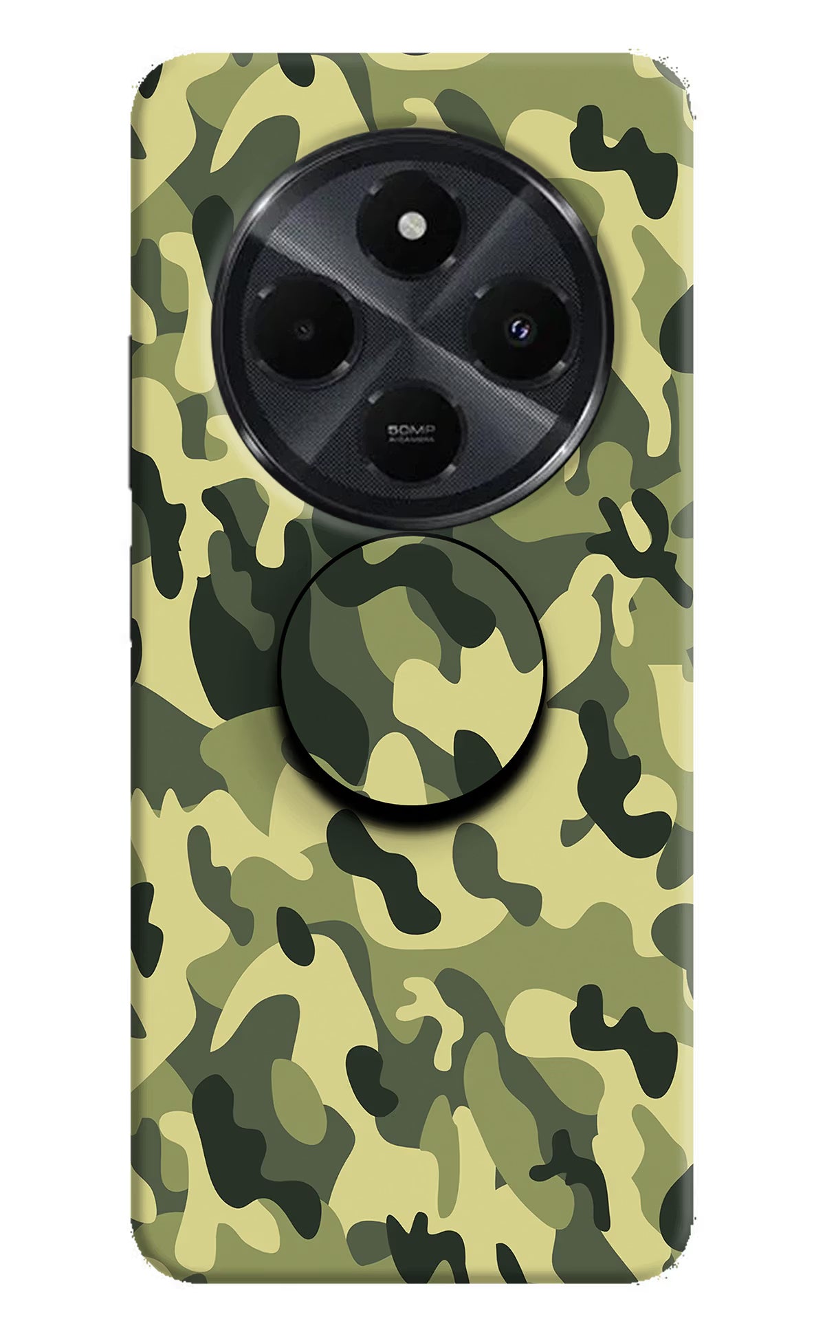 Camouflage Redmi 14C 5G Pop Case by Casekaro