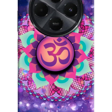 Om Purple Redmi 14C 5G Pop Case by Casekaro