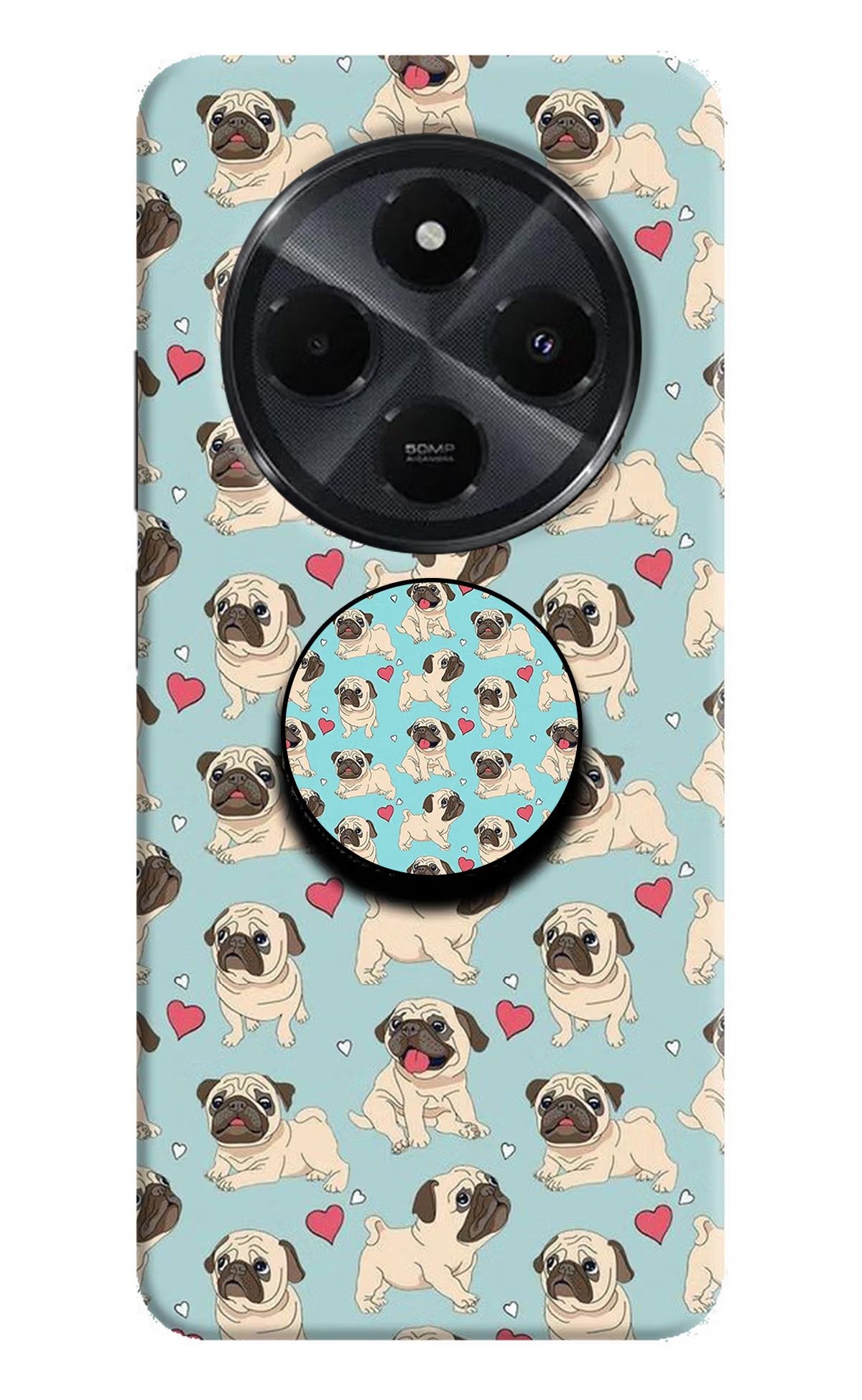 Pug Dog Redmi 14C 5G Pop Case by Casekaro