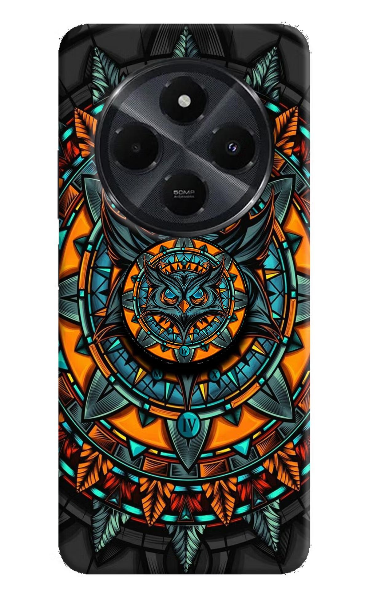 Angry Owl Redmi 14C 5G Pop Case by Casekaro