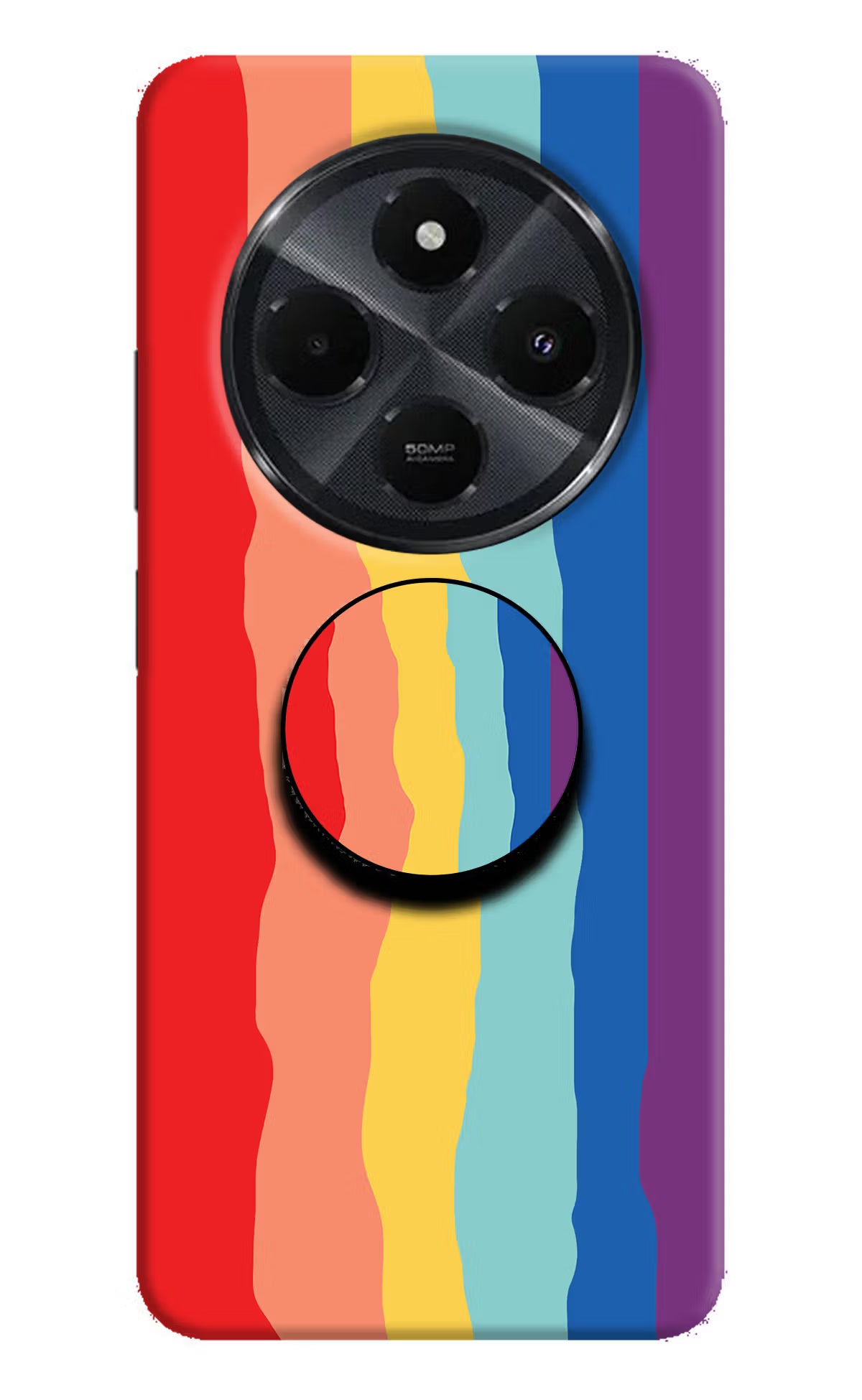 Rainbow Redmi 14C 5G Pop Case by Casekaro