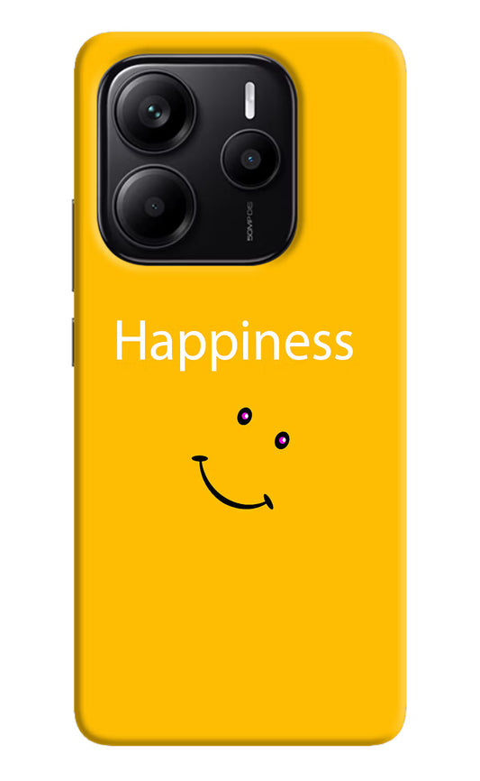 Happiness With Smiley Redmi Note 14 5G Hard Case Back Cover by Casekaro