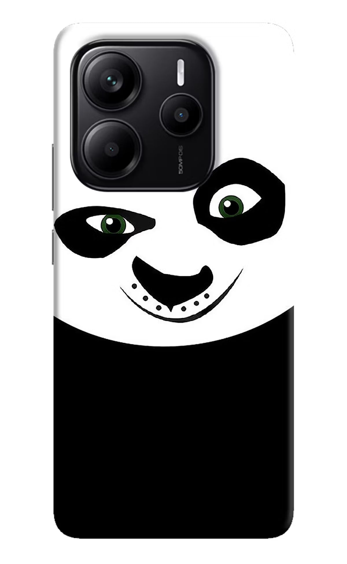 Panda Redmi Note 14 5G Hard Case Back Cover by Casekaro