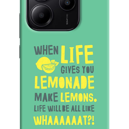 Quote Redmi Note 14 5G Hard Case Back Cover by Casekaro