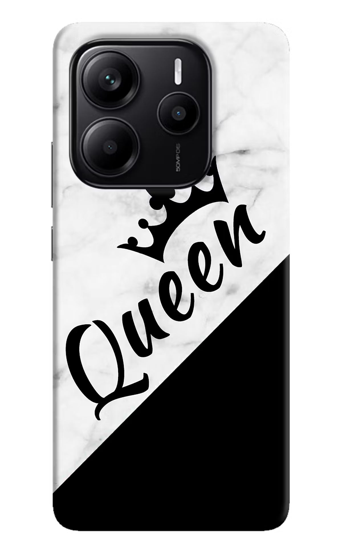 Queen Redmi Note 14 5G Hard Case Back Cover by Casekaro