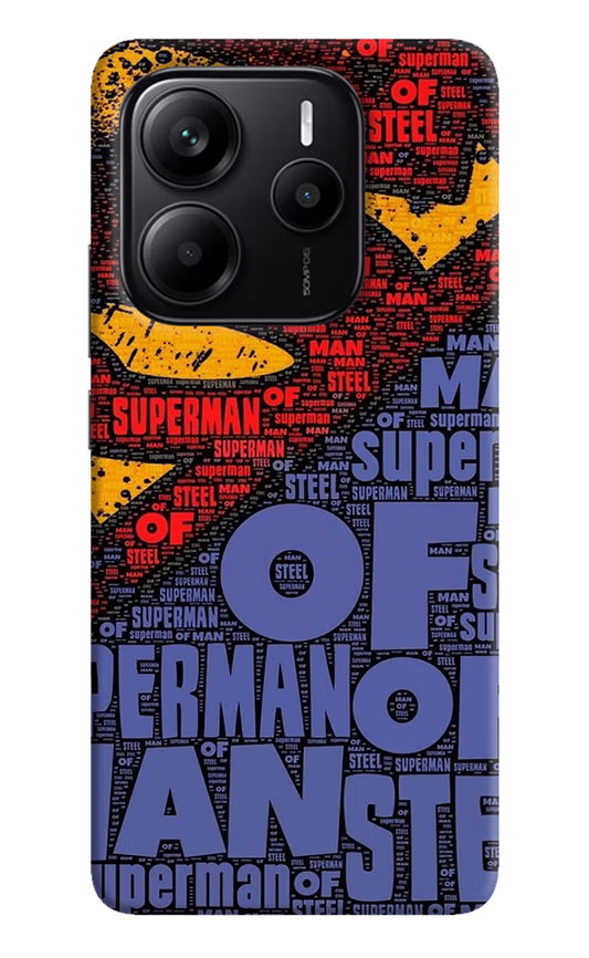 Superman Redmi Note 14 5G Hard Case Back Cover by Casekaro