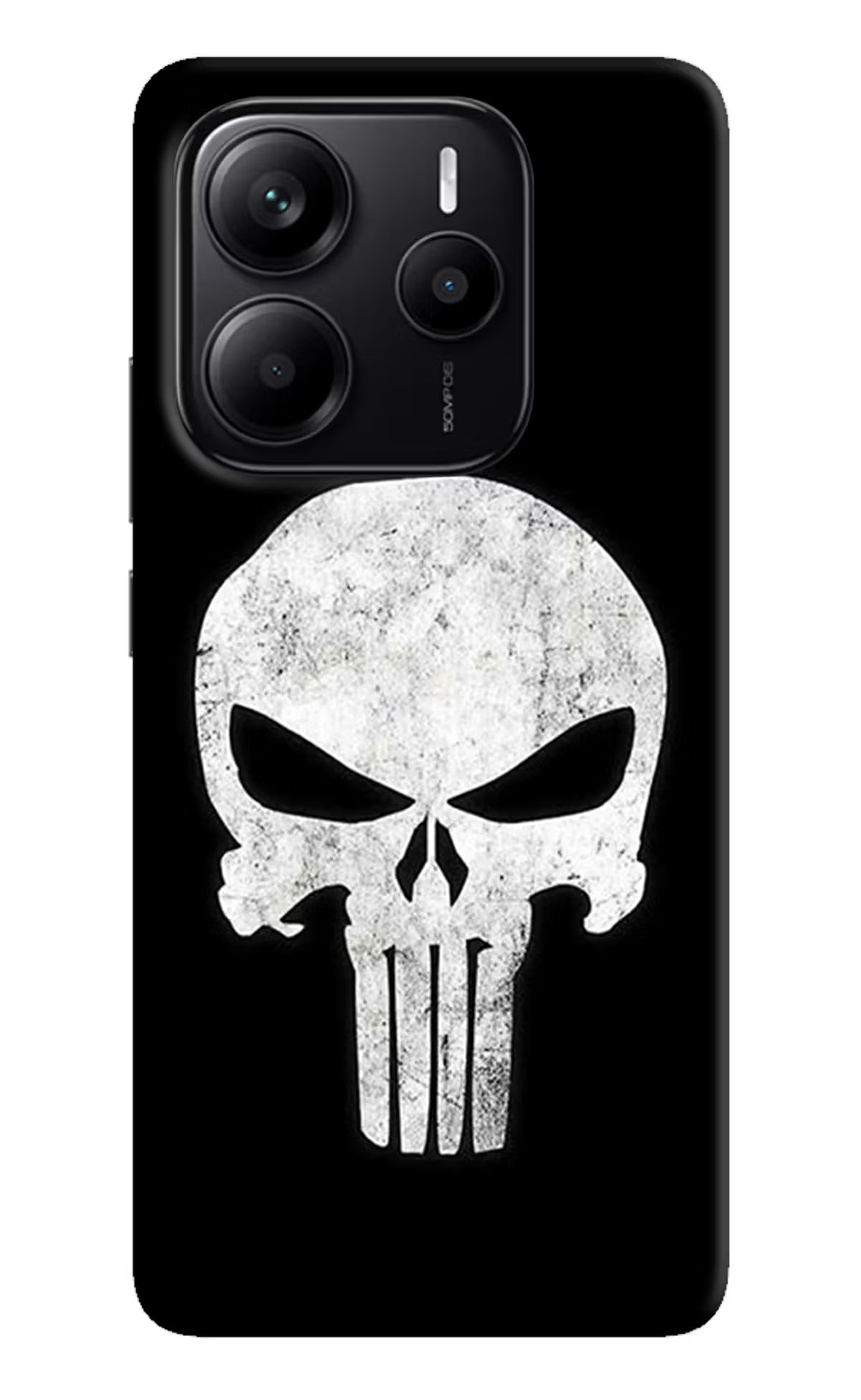 Punisher Skull Redmi Note 14 5G Hard Case Back Cover by Casekaro